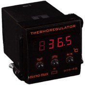 تصویر ترموستات دیجیتال 48×48 میکروپرسسوری میکرومکس الکتریک مدل PT-100 MICRO MAX Electronic Digital Temperature Controller