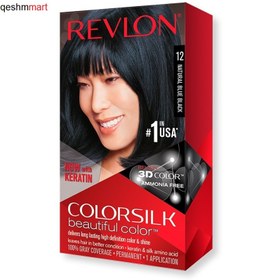 تصویر کیت رنگ مو فاقد آمونیاک رولون شماره 12 Revlon Colorsilk Beautiful Hair Color 