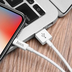 تصویر کابل تبدیل USB به لایتنینگ هوکو Hoco X43 usb to lightning Cable 