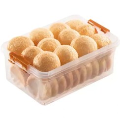 تصویر شیرینی نان نارگیلی ریز طرح جعبه چفتی سنتی یزد 