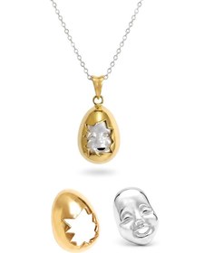 تصویر نیم ست نوزاد نقره NE746 