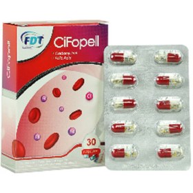 تصویر کپسول آهن + اسید فولیک سی فوپل 