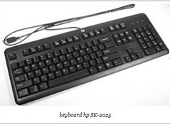 تصویر کیبورد مدل SK-2025 برند HP 