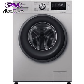 تصویر ماشین لباسشویی هایسنس 9 کیلویی WFKV9014 درب از جلو Hisense WFKV9014 Washing machine 9KG A+++ 1400RPM Snowflake