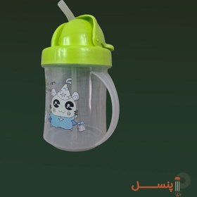 تصویر لیوان مدرسه نی دار 