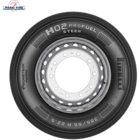 تصویر لاستیک پیرلی H02 PROFUEL STEER-315/70R22.5 