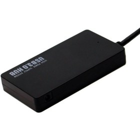 تصویر هاب 4 پورت USB 3.0 مدل UH-103U3 UH-103U3 4-Port USB 3.0 HUB