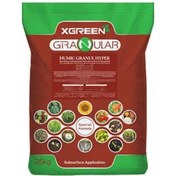 تصویر کود هیومیک گرانوله ایکس گرین ۲۵ کیلوگرم 