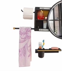 تصویر آینه و باکس فلزی کد (۱۶۰۲) 