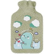 تصویر کیسه آب گرم دایناسوری سبز 