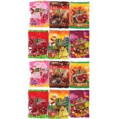 تصویر پاستیل مخلوط شیرین عسل - 60 گرم بسته 12 عددی 