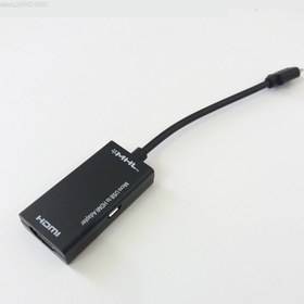 تصویر کابل MHL اتصال گوشی به تلویزیون از طریق HDMI 