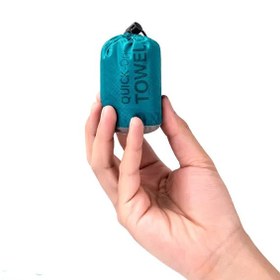 تصویر حوله فشرده سفری نیچرهایک مدل میکروفایبر بزرگ 