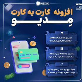 تصویر افزونه کارت به کارت مدیو | پلاگین Medio Card To Card 