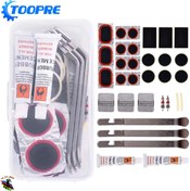 تصویر کیت کامل لوازم پنچری دوچرخه Toopre 