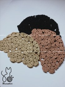 تصویر کلاه قلاب بافی طرح ۱ 