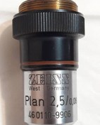 تصویر لنز میکروسکپ 2.5X زایس Objective lenz 2.5X