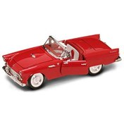 تصویر ماکت ماشین فورد تاندربرد 1955 FORD THUNDERBIRD CONVERTIBLE1/18 RED 