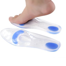 تصویر شلاکس کفی طبی سیلیکونی کد 023 Shelax Arch Supported Silicone Insoles Code 023