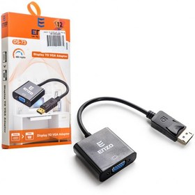 تصویر مبدل DisplayPort به VGA انزو مدل DS-73 