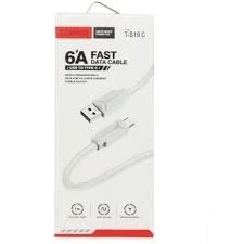 تصویر کابل شارژ TRANYOO T-S19C تایپ سی cable USB To Type-C 