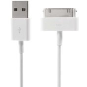 تصویر کابل شارژ اپل مدل iPhone 4S طول ۱ متر 
