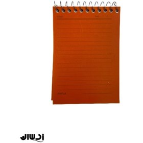 تصویر دفترچه یادداشت سیمی 50 برگ POYA 80*110mm 50 SHEETS NOTE BOOK Code 1422