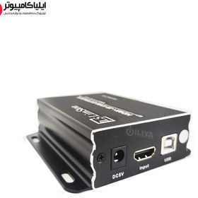 تصویر افزايش HDMI و USB روی شبکه 50 متری با ریموت لیمستون LimSton HDMI USB KVM Extender W/IR 50M