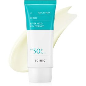 تصویر ضد آفتاب اسنسی ملایم ساینیک SCINIC - Enjoy Super Mild Sun Essence SPF50+ PA++++