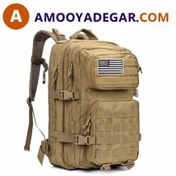 تصویر کوله پشتی 50 لیتری تاکتیکال طرح نظامی 