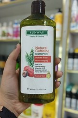 تصویر شامپو تقویت کننده سان‌وی sunway (حاوی کافئین طبیعی)حجم۳۰۰میل 