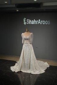 تصویر لباس عروس مدل تینا 