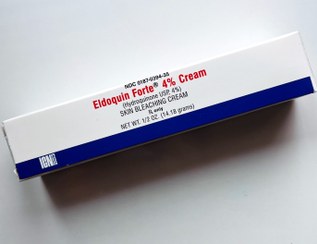 تصویر لایه بردار هیدروکینون الدوکوئین فورت ۴ درصد Eldoquin