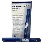 تصویر انسولین نوومیکس بسته ی ۵ عددی +25 عدد سرسوزن Novomix insulin 5pens