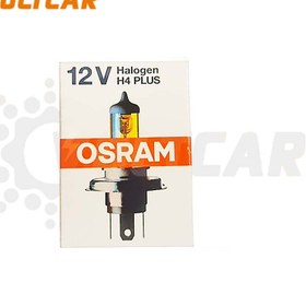 تصویر لامپ H4 اسرام هفت رنگ ۱۲ ولت ۶۰/۵۵ وات OSRAM 