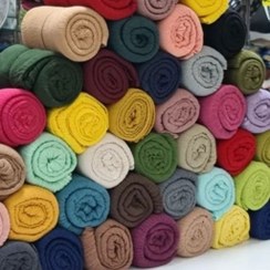 تصویر شال نخی کنفی هنری 