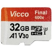 تصویر کارت حافظه microSDHC ویکومن مدل Final 600x کلاس 10 استاندارد UHS-I U3 سرعت 90MBps ظرفیت 32 گیگابایت 