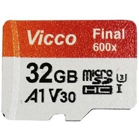 تصویر کارت حافظه microSDHC ویکومن مدل Final 600x کلاس 10 استاندارد UHS-I U3 سرعت 90MBps ظرفیت 32 گیگابایت 