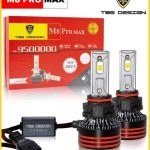تصویر هدلایت توبیز مدل M8 Pro Max پایه H7 با شدت نور ۱۲۰۰۰ لومن 