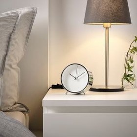 تصویر ساعت رومیزی ایکیا مدل Ikea Mallhoppa Ikea Mallhoppa Desktop clock