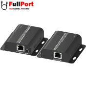 تصویر اکستندر HDMI تی سی تی مدل TC-HEX-60 طول 60 متر TCT HDMI Extender over CAT5e/6 TC-HEX-60