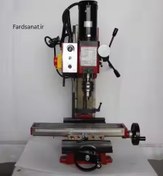 تصویر دستگاه فرز رومیزی برند X2 مدل XBAK با قابلیت ارتقا به CNC 