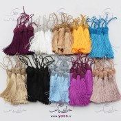 تصویر پک 10 رنگ منگوله خارجی اعلا (بسته 100 عددی) 