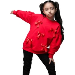 تصویر بلوز دخترانه روژیار یلدایی 6 تا 12 سال باغ سیب 