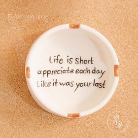 تصویر زیرسیگاری سرامیکی (کد R018) 