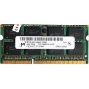 تصویر رم لپ تاپ DDR3 تک کاناله 1333 مگاهرتز CL9 میکرون مدل MT16JSF51264HZ-1G4D1-PC3-10600S-9-10-FP ظرفیت 4 گیگابایت 