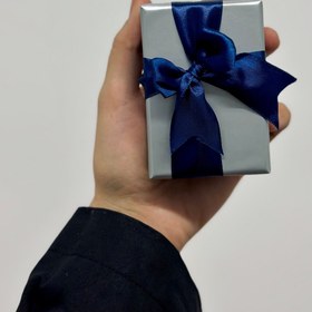 تصویر گردنبند پاپیون نقره 