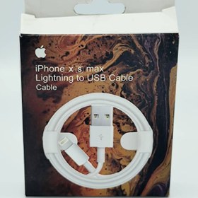 تصویر کابل USB به لایتنینگ مدل iPhone X 