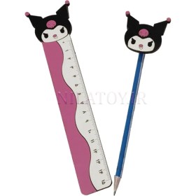 تصویر ست خط کش و مداد 