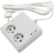 تصویر محافظ یخچال پارت الکتریک مدل PE904 با کابل ۵ متر و ۲ عدد پریز 